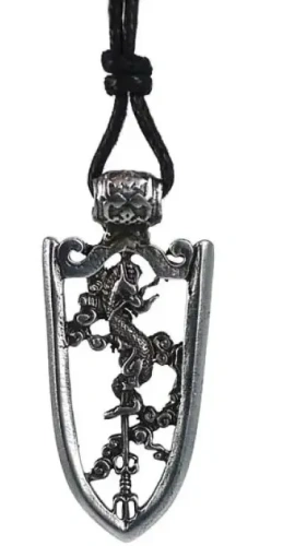 Амулет дракон стрела китайский 71637